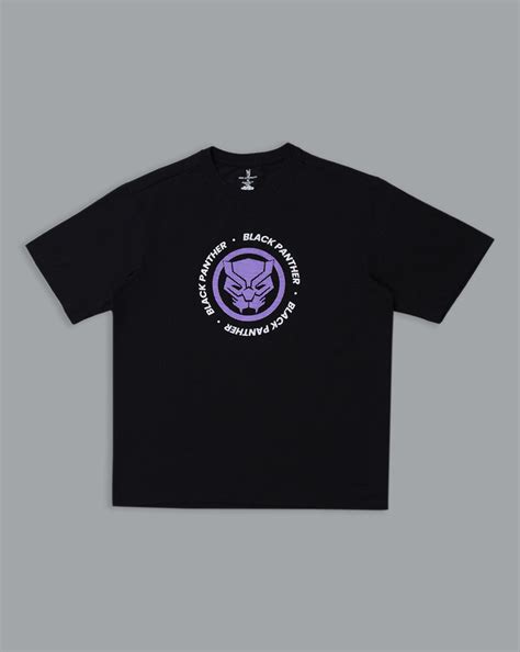 Black Panther Printed Oversized Tshirt For Men – Free Authority