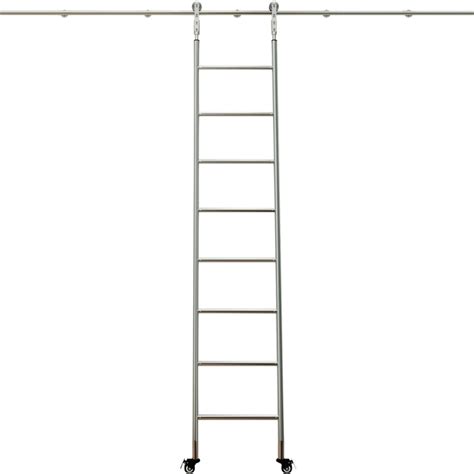 WFX Utility™ 96" Contemporary Telescopic Vertically Stored Brushed ...