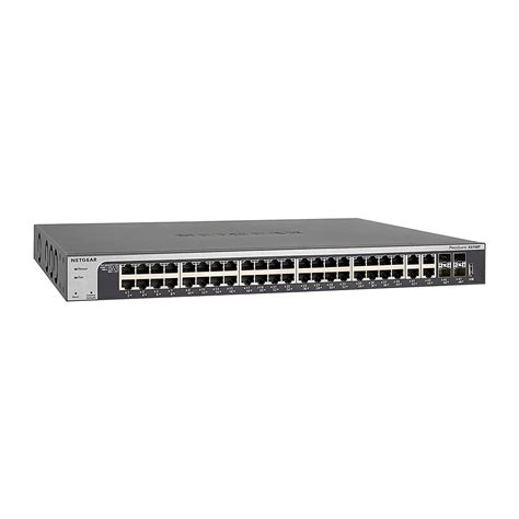 NETGEAR ProSAFE 48-Port 10-Gigabit Ethernet Smart Managed Switch ...