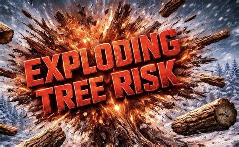 Image result for Exploding Tree in Winter