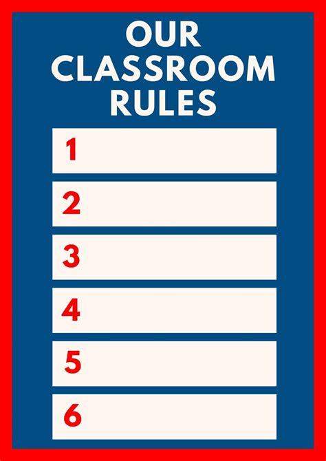 Image result for Free Classroom Rules