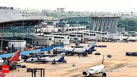 Dozen flights cancelled in Chennai due to bad weather, glitches