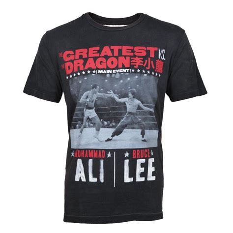 The Greatest vs. The Dragon T-shirt | Bruce lee t shirts, Bruce lee ...