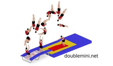 double mini trampoline | Gymnastics trampoline, Trampoline, Trampolining
