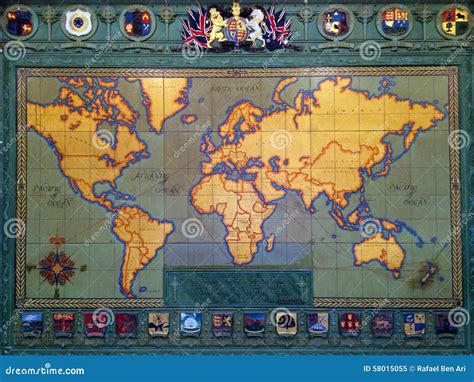 Old Map of World 的图像结果