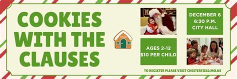 Cookies with the Clauses, Chesterfield Court & City Hall, 6 December ...