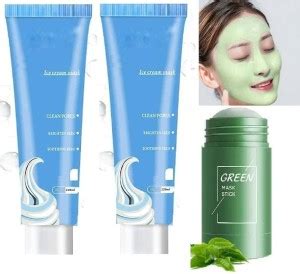 Latixmat Green Tea Mask Stick for Face Purifying Clay Stick Mask and ...