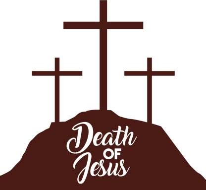 Death of jesus three crosses Poster christian Paper Print - Religious ...