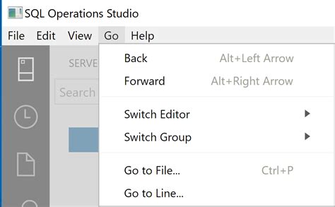 Image result for User Interface of Microsoft SQL Server