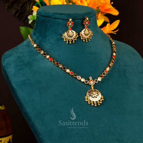Necklace Set - Buy Online Gold Plated, AD, German Silver Necklace ...