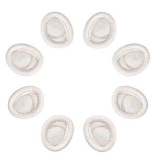 48 Pieces ESD Anti Static White Latex Finger Cots - Cleanroom Latex ...