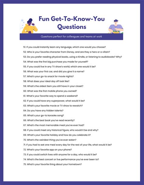 100 Get-to-Know-You Questions for Work to Boost Team Bonding & Fun