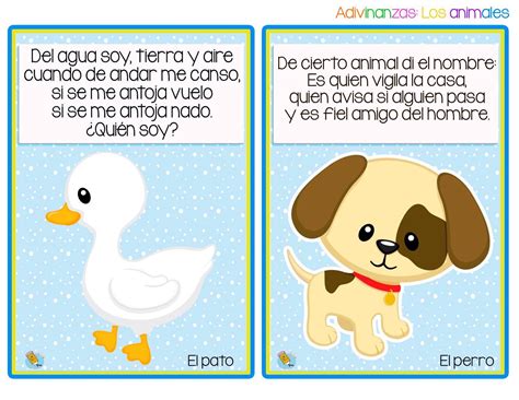 Divertidas adivinanzas de animales (12) - Imagenes Educativas
