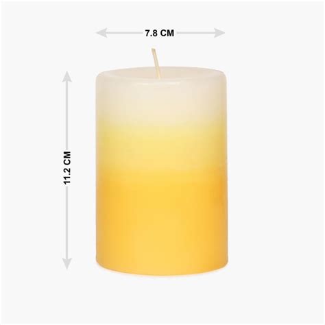 Buy Redolance Three Tone Pillar Candle - 11CM from Home Centre at just ...