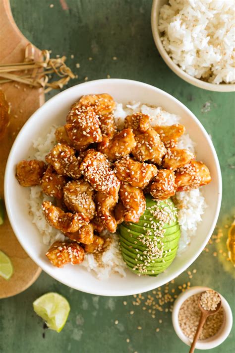 Easy Crispy Air Fryer Sesame Chicken Recipe