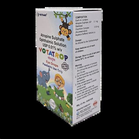 VOTATROP EYE DROPS 5 ML : View Price, Combination and Alternatives ...