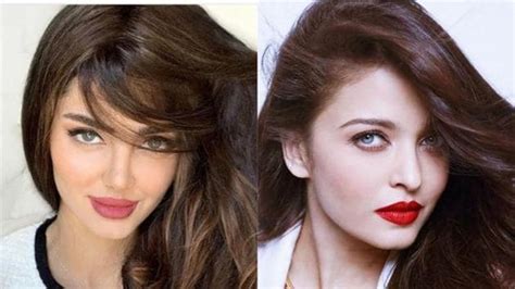 Aishwarya Rai finds a doppelganger in Iranian model Mahlagha Jaberi ...
