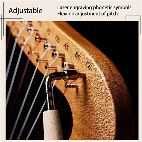 MBROS 15/19 String Lyre Harp, String Instruments, Ancient India | Ubuy