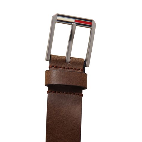 O2077 CINTURA UOMO TOMMY JEANS MAN LEATHER BELT