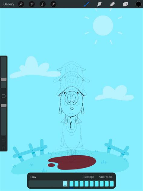 Procreate Animation Class 的图像结果