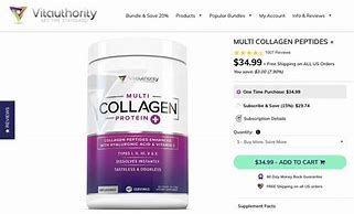 Image result for Vita Authority Collagen