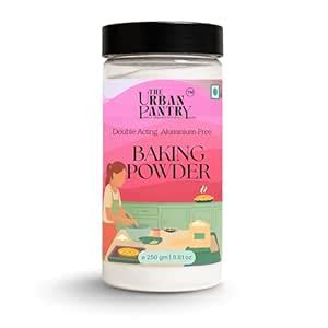 The Urban Pantry Baking Powder 250 g| Aluminium-Free Double-Acting ...
