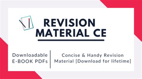 Revision Material CE
