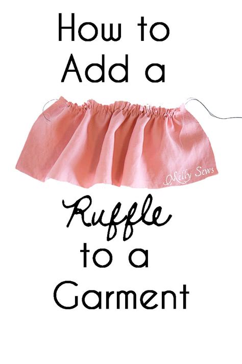 Image result for Ruffle Tutorial