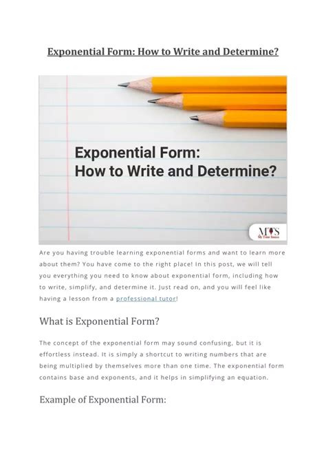 What Is Exponential Form 的图像结果