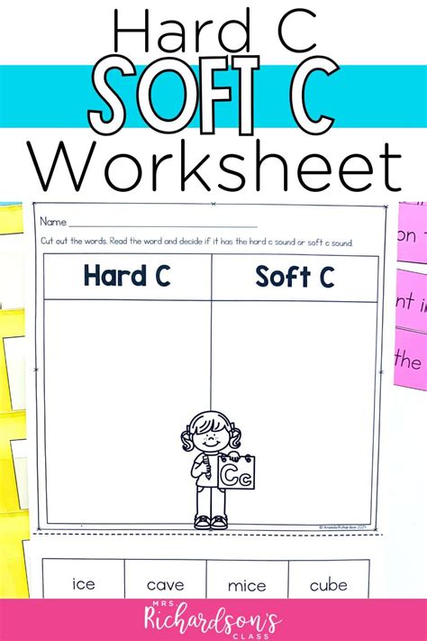 Mastering Hard C Soft C Rules: Activities and Freebies - Mrs ...