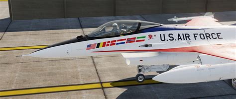 General Dynamics YF-16 Prototype Livery Pack v2.0