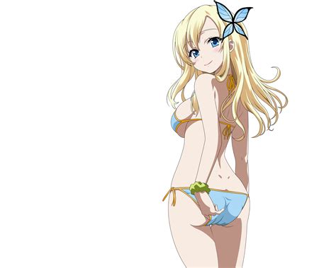 bikini blonde_hair boku_wa_tomodachi_ga_sukunai kashiwazaki_sena ...
