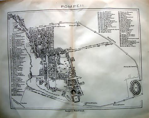 maps pompeii