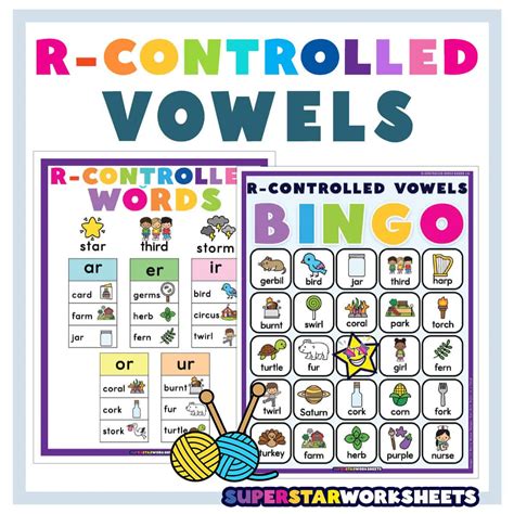 R Controlled Vowel Worksheet R Controlled Vowels Worksheets Bossy R