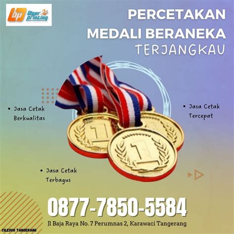 TERJAMIN, Wa./Call 0877-7850-5584, jasa Bikin medali Terpercaya, di ...
