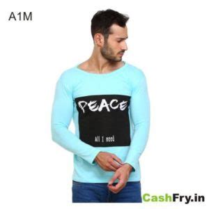 Types of Cotton T Shirts for Men | Best Offers at Amazon India