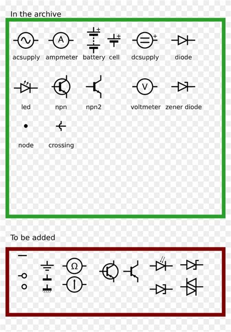 Transistor Symbol Clipart (#4294850) - PikPng