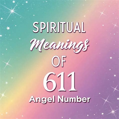 Spiritual Significance Of Angel Number 611: Divine Guidance