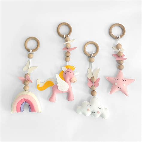 Baby Nursery Wooden Play Gym Foldable Baby Gym with Toys Play Gym Frame ...