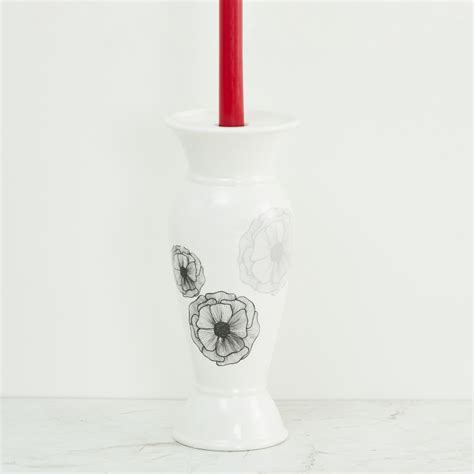 Buy Galaxy Floral Decal Candle Holder from Home Centre at just INR 699.0