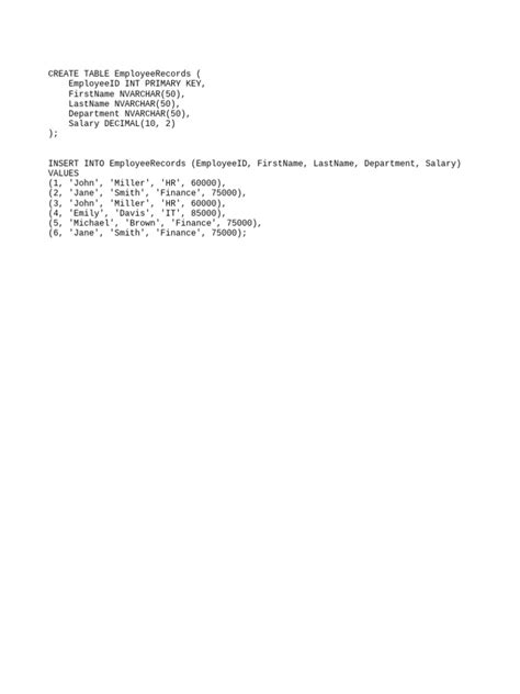 Image result for How to Create Table Query in SQL