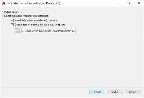 AutoCAD Data Extraction 的图像结果
