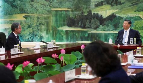 Blinken meets Chinese President Xi in bid to ease soaring US-China ...