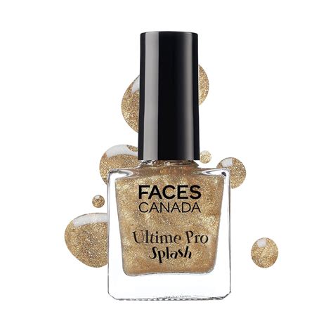 Buy FACESCANADA Splash Glossy Finish Nail Enamel All That Glitters 22 ...