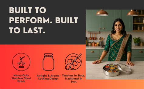 Buy Human Hydro 12-in-1 Stainless Steel Masala Dabba | Spice Box with ...