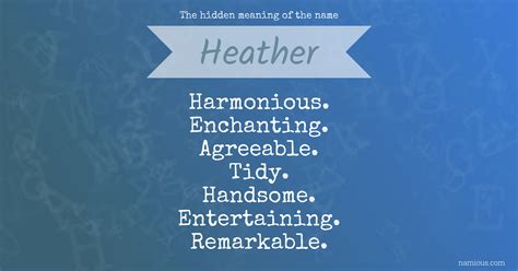 Heather Name Meaning