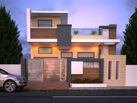 modern house design ground floor only