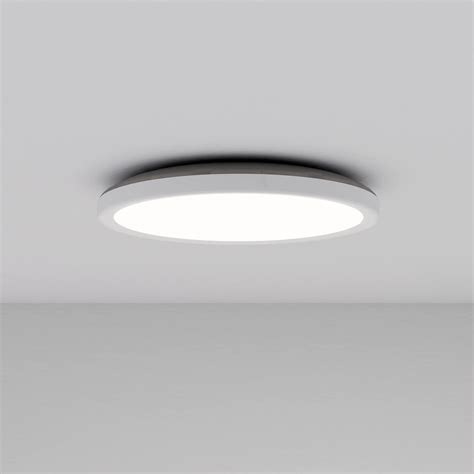 Gianna Slim Round Ceiling Light - Pebble Grey