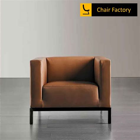 Morfeol Genuine Leather Arm Chairs for Living Room or Bed Room | Chair ...