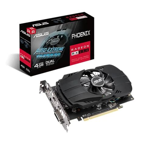Buy ASUS Pheonix RX 550 EVO 4GB AMD Graphic Card | EliteHubs.com